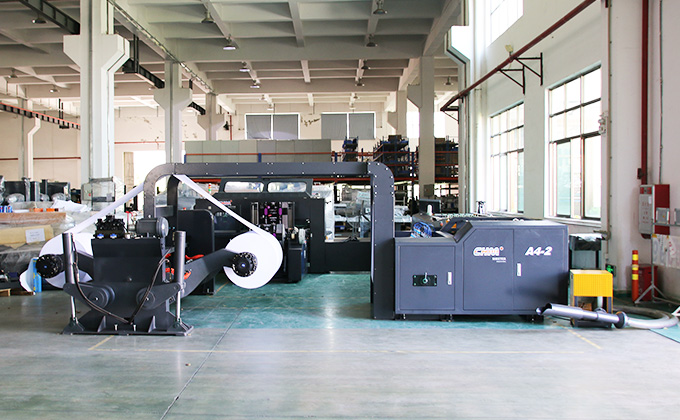 copy paper cutting and wrapping machine